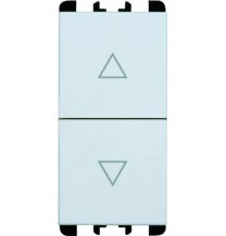 Pulsante Interbloccato Saliscendi Bianco Urmet Serie Nea 10139.B