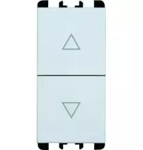 Pulsante Interbloccato Saliscendi Bianco Urmet Serie Nea 10139.B