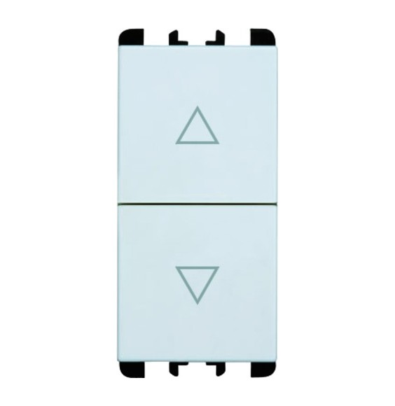 Pulsante Interbloccato Saliscendi Bianco Urmet Serie Nea 10139.B