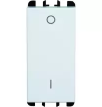 Interruttore Bipolare Bianco Simon Urmet Serie Nea 10162.B