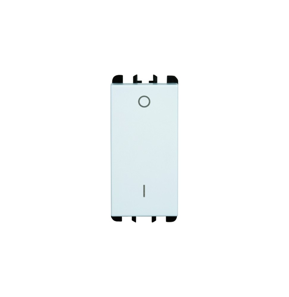 Interruttore Bipolare Bianco Simon Urmet Serie Nea 10162.B