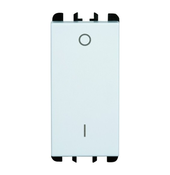 Interruttore Bipolare Bianco Simon Urmet Serie Nea 10162.B
