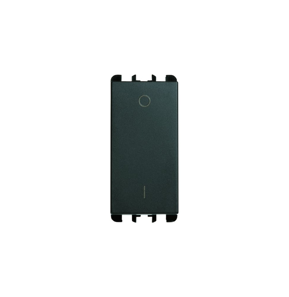 Interruttore bipolare Simon Urmet 10162 antracite serie Nea