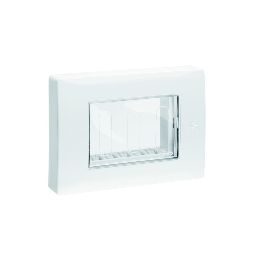 Coperchio di Protezione IP55 3 Moduli Bianca Nea Urmet 12513.BN Coperchio di Protezione IP55 3 Moduli Bianca Nea Urmet 12513.BN