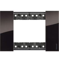 Placca Bticino Living Now Notte tre posti tecnopolimero KA4803DG