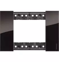 Placca Bticino Living Now Notte tre posti tecnopolimero KA4803DG