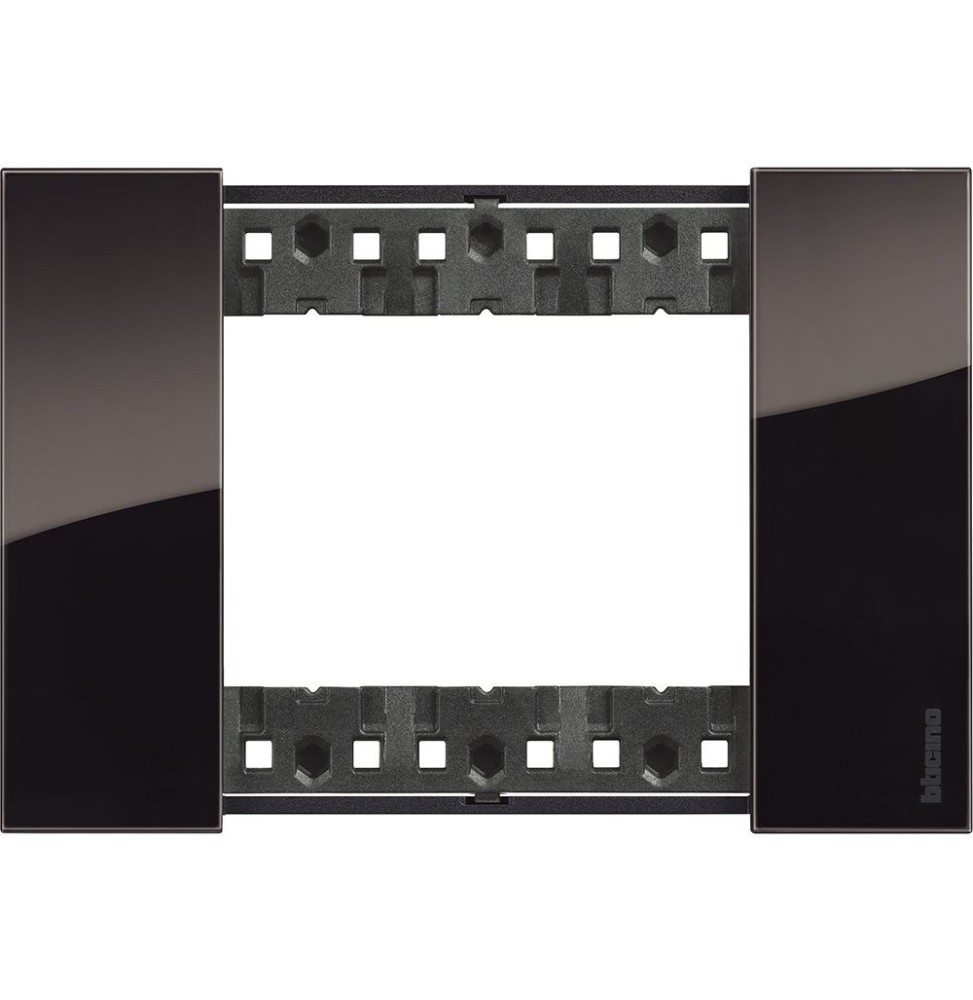 Placca Bticino Living Now Notte tre posti tecnopolimero KA4803DG
