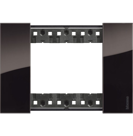 Placca Bticino Living Now Notte tre posti tecnopolimero KA4803DG