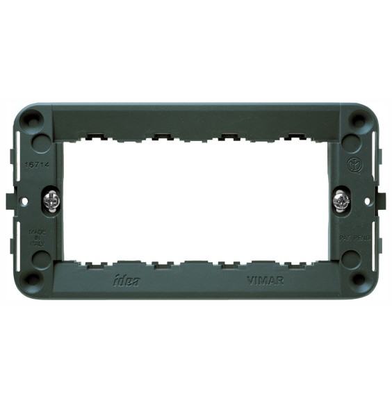 Supporto per scatole rettangolari Vimar Idea 4 moduli 16714