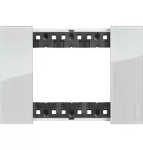 Placca Bticino Living Now Sky tre posti tecnopolimero KA4803DA