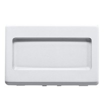 Pulsante illuminabile portanome 10A Gewiss System GW20024