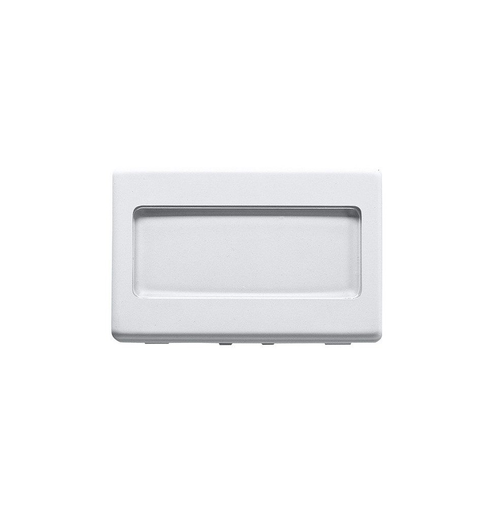 Pulsante illuminabile portanome 10A Gewiss System GW20024