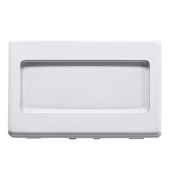 Pulsante illuminabile portanome 10A Gewiss System GW20024
