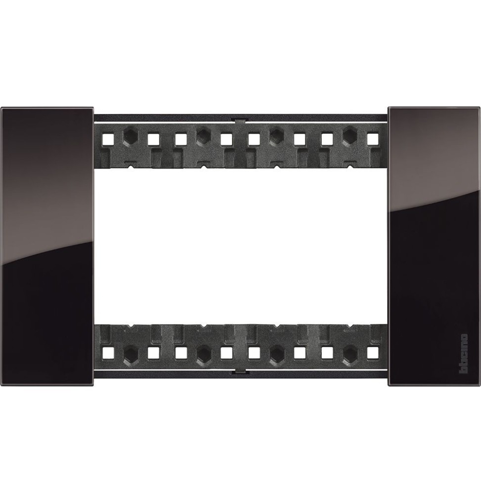Placca Bticino Living Now Notte quattro posti tecnopolimero KA4804DG