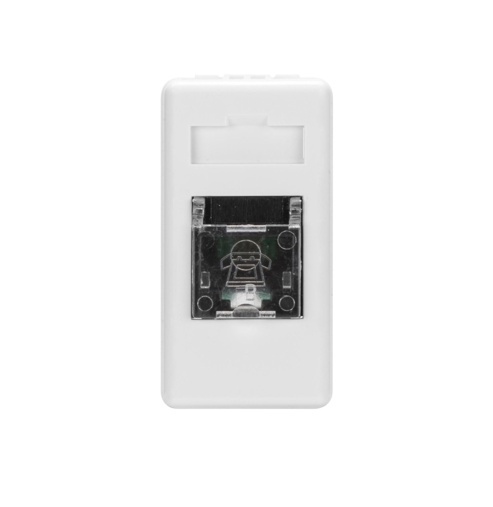 Presa Telefonica Gewiss System GW20251 RJ11 in Bianca GW20251