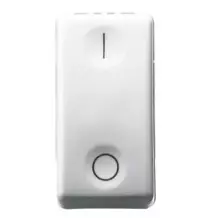 Interruttore bipolare 16A Gewiss System White GW20503