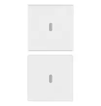 Due Mezzi Tasti Intercambiabili 1 Modulo Vimar Arke' 19751.B