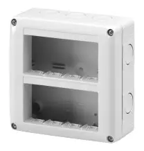 Contenitore Verticale Gewiss System Protetto 8 posti GW27023