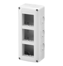 Contenitore verticale protetto 6 posti Gewiss System GW27022