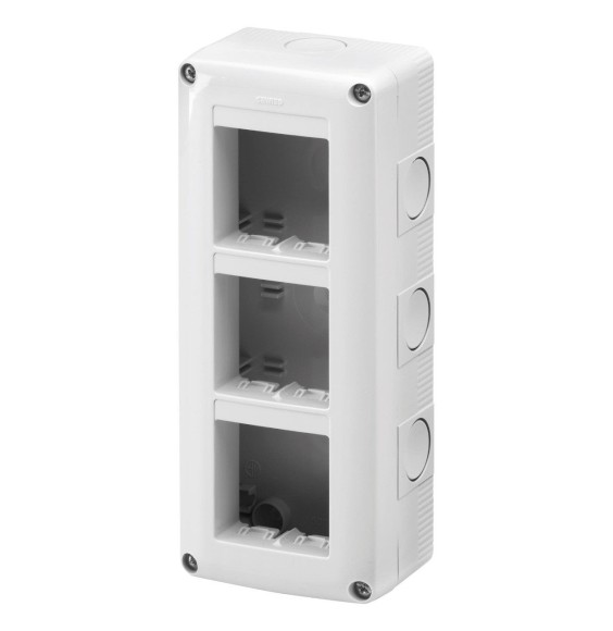 Contenitore verticale protetto 6 posti Gewiss System GW27022