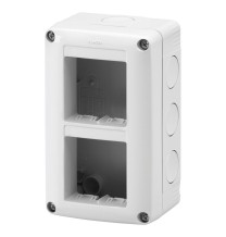 Contenitore verticale 4 posti su due file Gewiss System GW27021