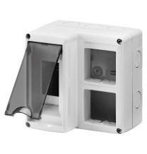 Contenitore Combinato IP40 4 moduli + 2 Din GW27071