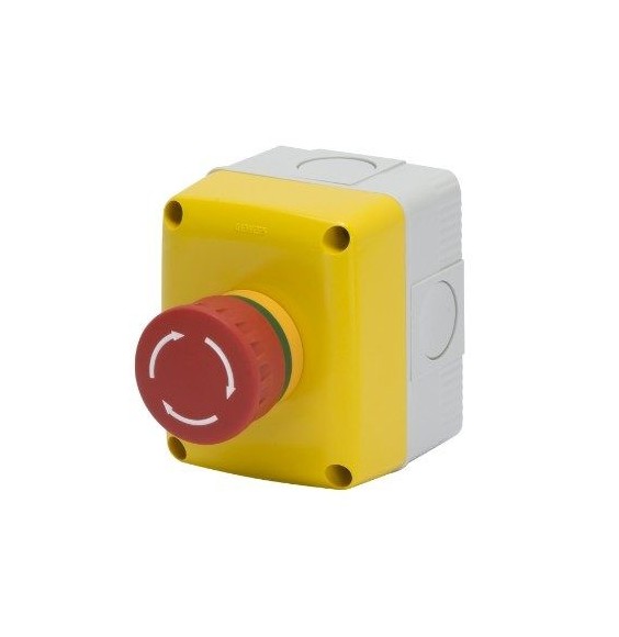 Pulsante di Emergenza IP66 Riarmo a Rotazione GW27202