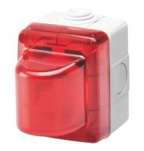 Spia di Segnalazione Rossa Stagna 15W 230V IP55 GW27415