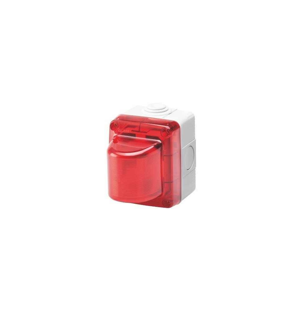 Spia di Segnalazione Rossa Stagna 15W 230V IP55 GW27415