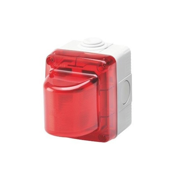 Spia di Segnalazione Rossa Stagna 15W 230V IP55 GW27415