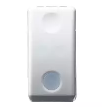 Pulsante unipolare luminoso 10A Gewiss System GW20515