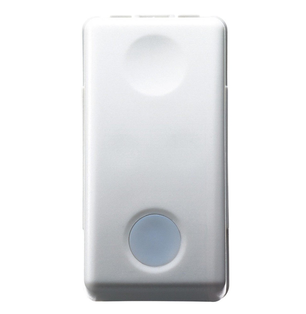 Pulsante unipolare luminoso 10A Gewiss System GW20515 Pulsante unipolare luminoso 10A Gewiss System GW20515