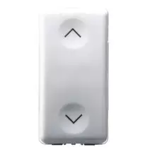 Pulsante interbloccato per tapparelle o serrande Gewiss System GW20521