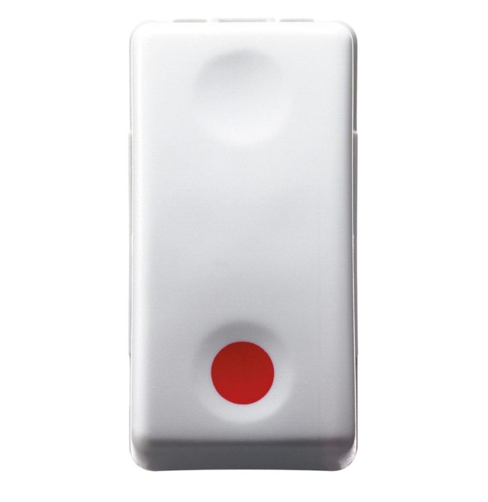 Pulsante arresto Gewiss System 10A con contatto ausiliare NA GW20523 Pulsante arresto Gewiss System 10A con contatto ausiliare NA GW20523