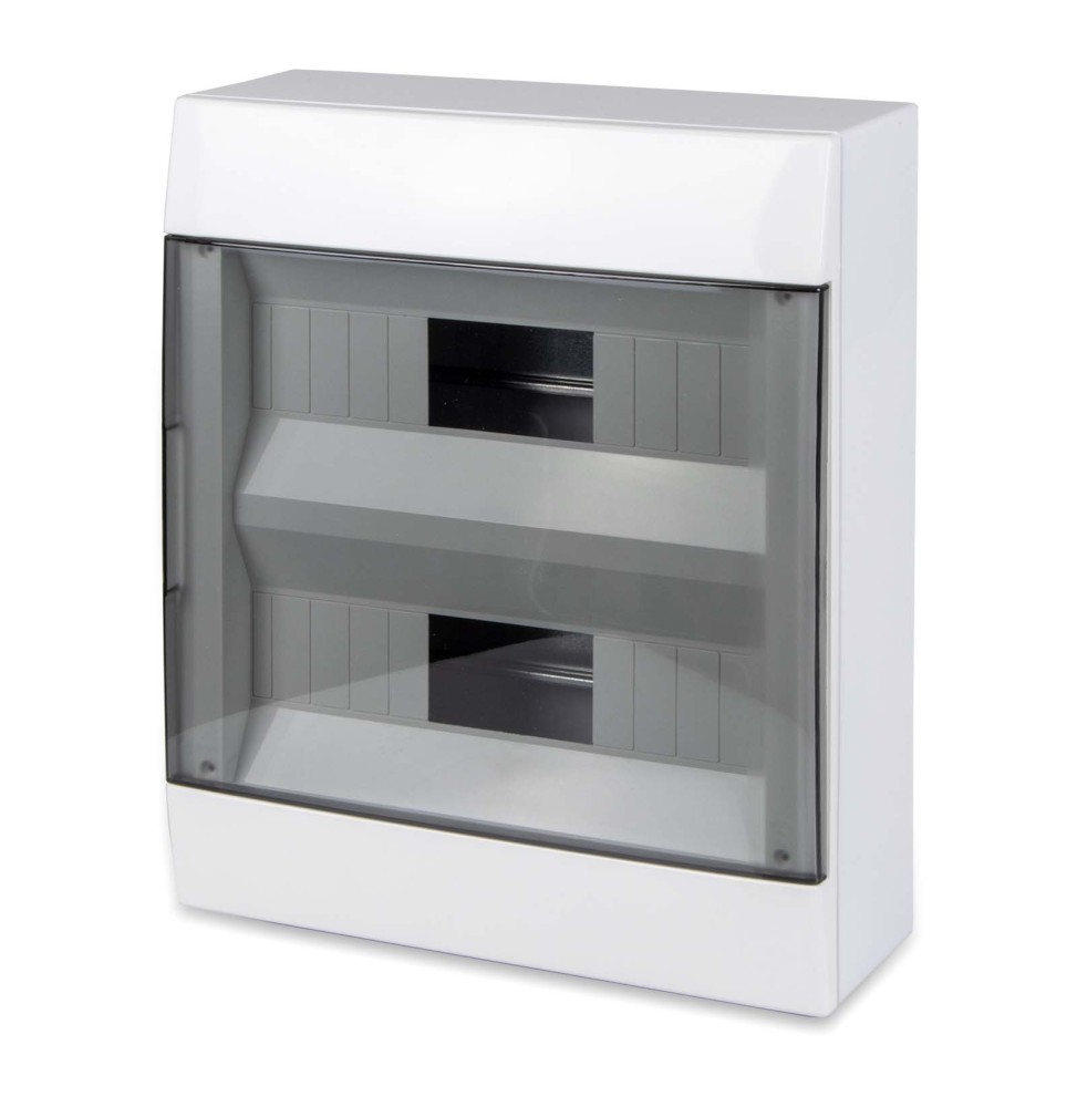 Centralino da parete 24 moduli con portella IP40 Master M03624