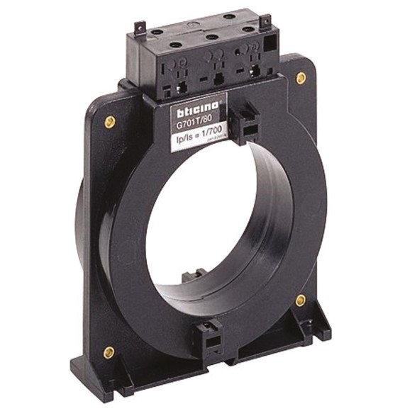 Toroide per relè differenziale Bticino G701T/80N diametro 80mm 50mA