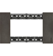 Placca Bticino Living Now Space quattro posti Zama KA4804NG