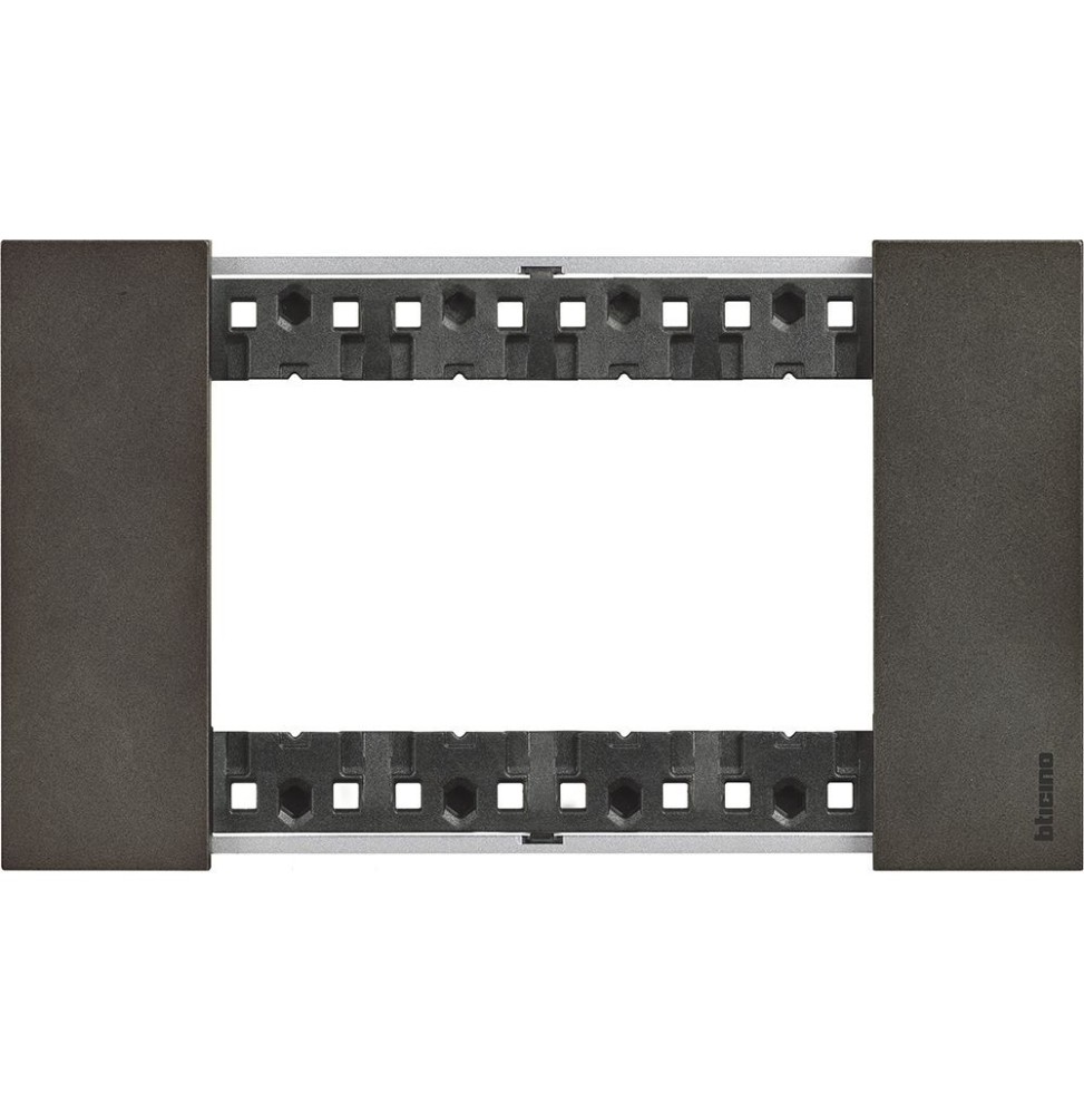 Placca Bticino Living Now Space quattro posti Zama KA4804NG