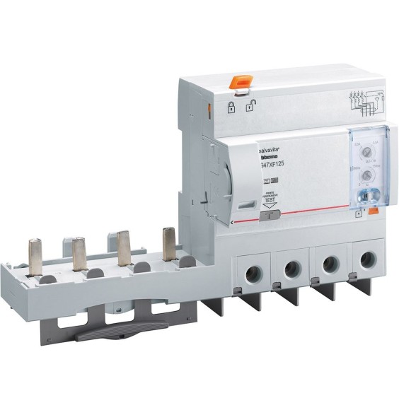 Blocco differenziale 4 Poli 125 A Tipo F Regolabile Bticino G47XF125