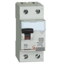 Magnetotermico Differenziale 1P+N  4,5Ka 0,03 32A Bticino GC8813AC32