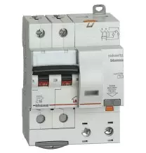 Interruttore Magnetotermico Differenziale Bipolare 16A Bticino GC8230AC16