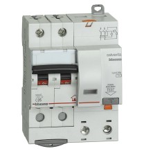 Interruttore Magnetotermico Differenziale 25A Bipolare  Bticino GC8230AC25