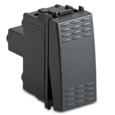 Interruttore Unipolare 16A 250V grigio Sistema Master Modo 31000