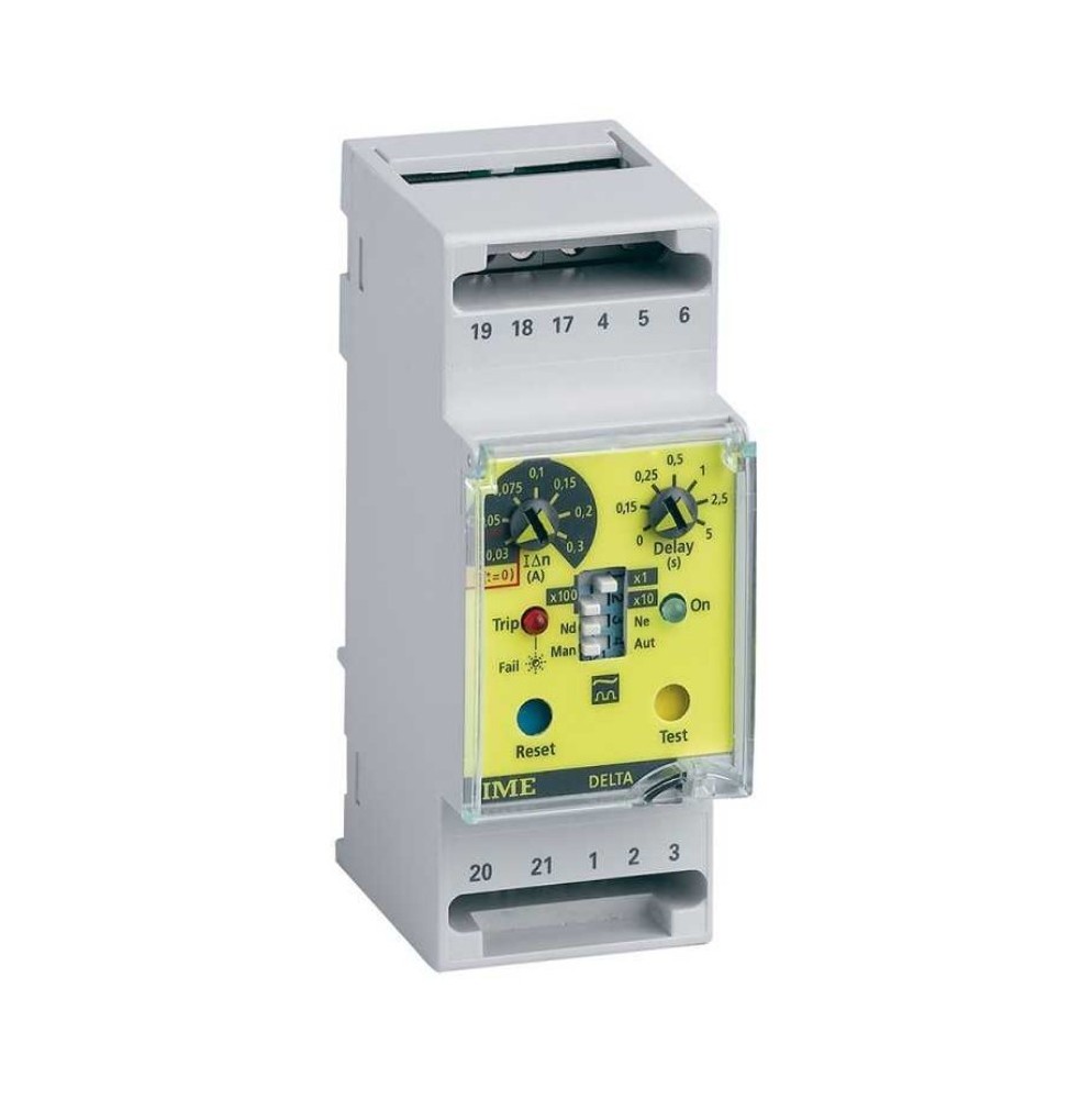 Relè differenziale salvavita tipo A 230VAC 30mA-30A Delta D2-L IME