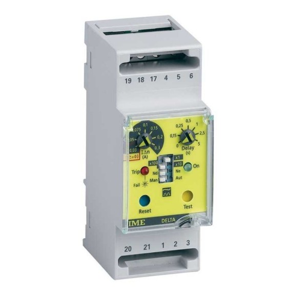 Relè differenziale salvavita tipo A 230VAC 30mA-30A Delta D2-L IME