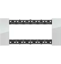 Placca Bticino Living Now Sky sei posti tecnopolimero KA4806DA