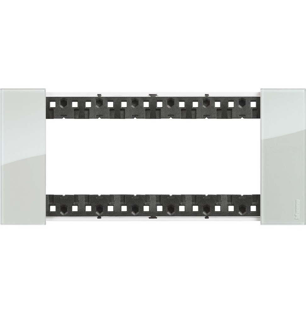 Placca Bticino Living Now Sky sei posti tecnopolimero KA4806DA