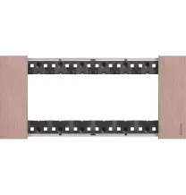 Placca Bticino Living Now Rame sei posti Zama KA4806ZM