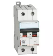 Interruttore Magnetotermico 2 Poli 16A 10kA Bticino FH82C16
