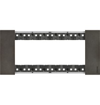 Placca Bticino Living Now  sei posti Zama KA4806NG